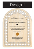 plat mahar mas kahwin